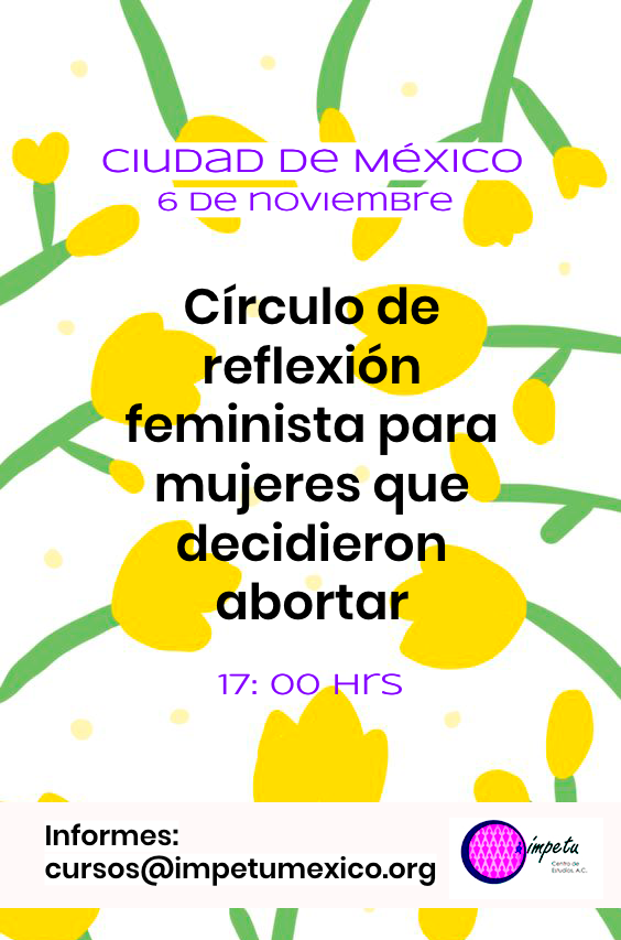 Círculo para mujeres que decidieron abortar