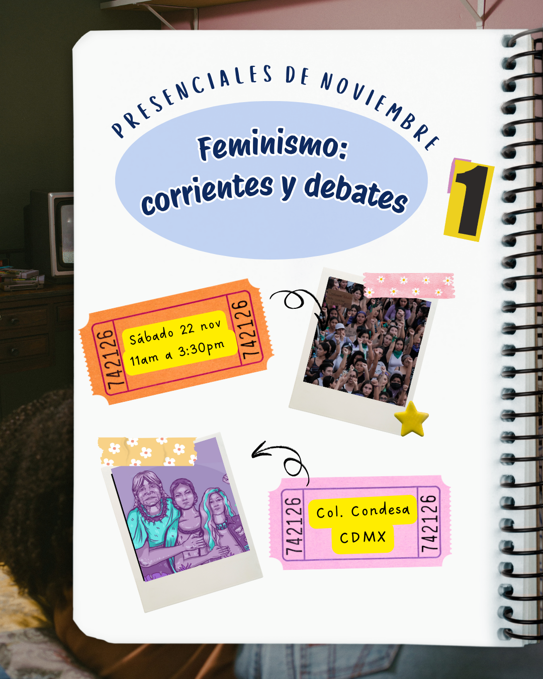 Presencial de Feminismo: Corrientes y debates