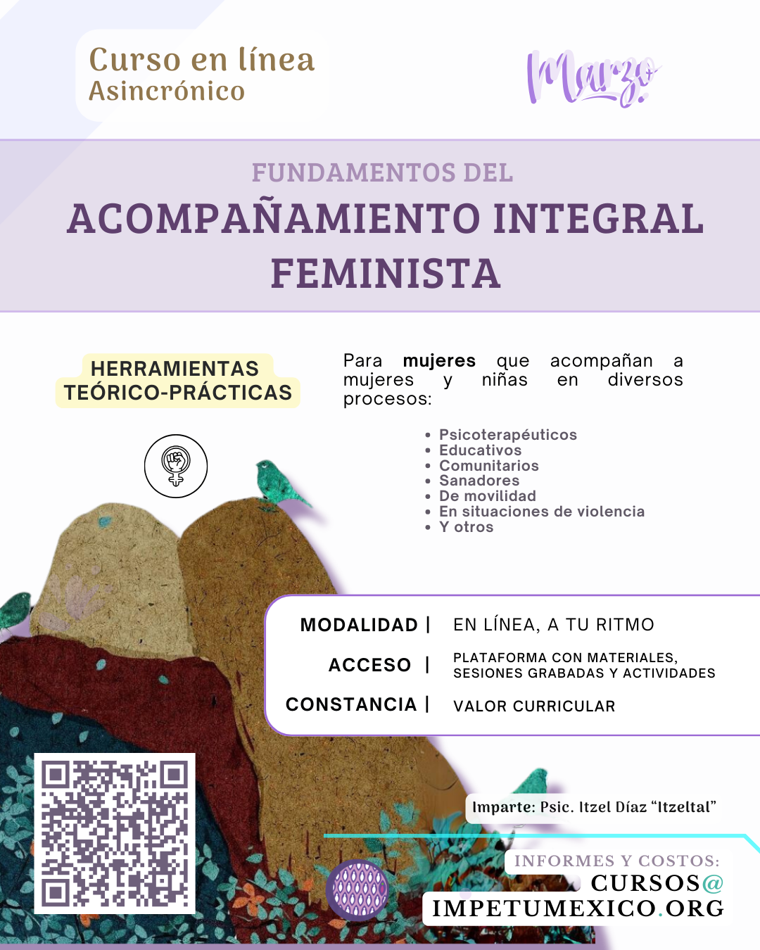 Acompañamiento Integral Feminista – Curso breve