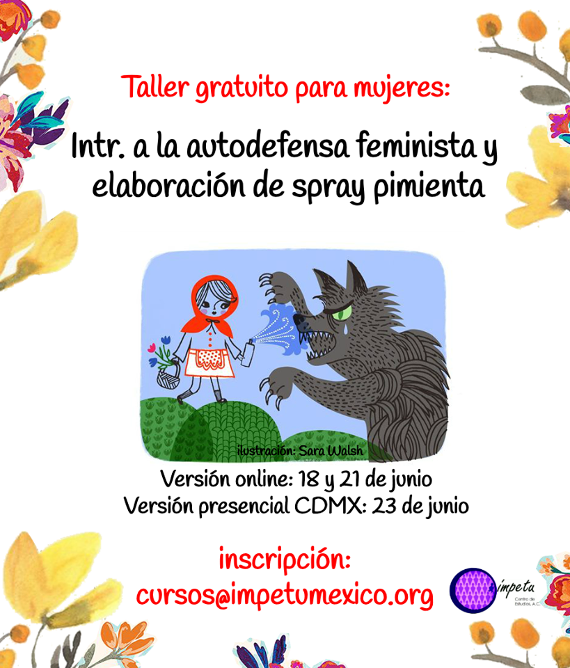 Gas pimienta y autodefensa feminista