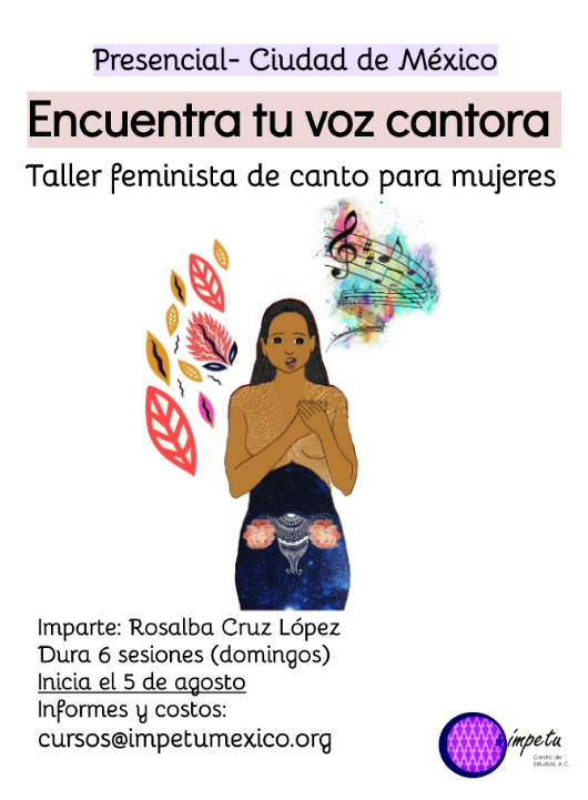 Voz cantora; Taller feminista de canto para mujeres