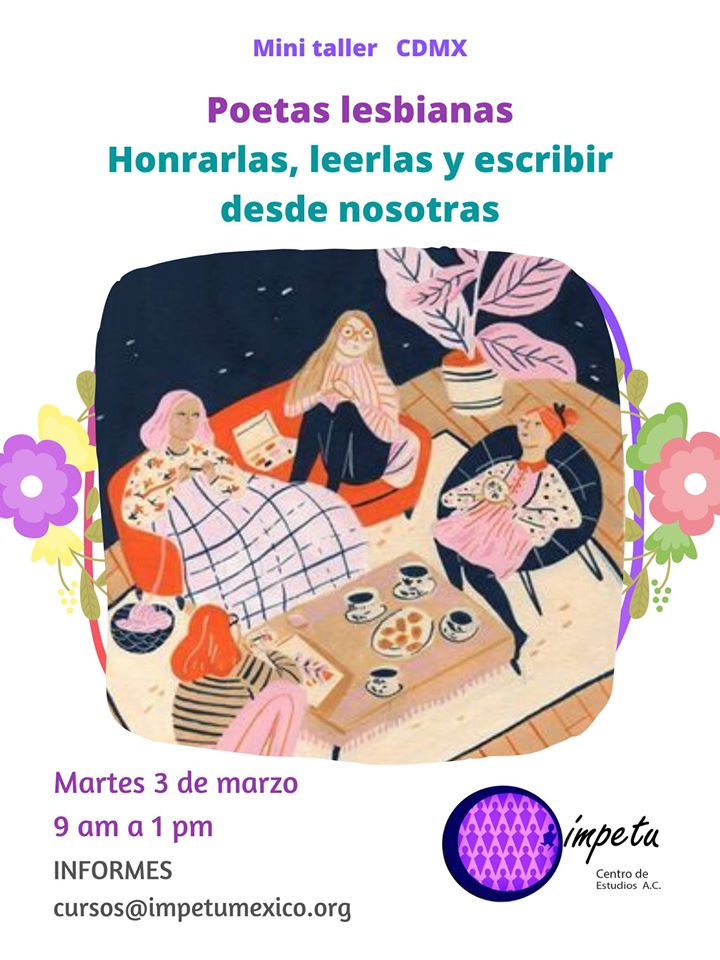 Honrar a las poetas lesbianas…leyéndolas y escribiendo desde nosotras mismas