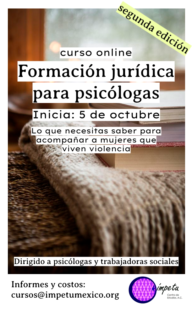 Formación jurídica para psicólogas