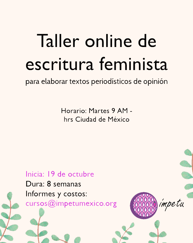 Escritura feminista de textos periodísticos de opinión