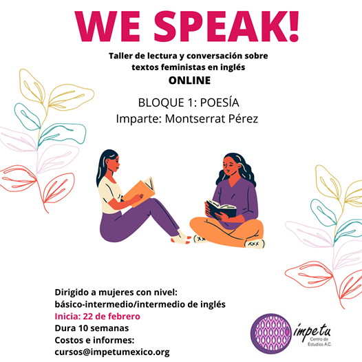 We Speak! Bloque I: Poesía