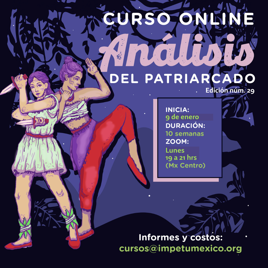 Curso online: Análisis del patriarcado – Edición 29