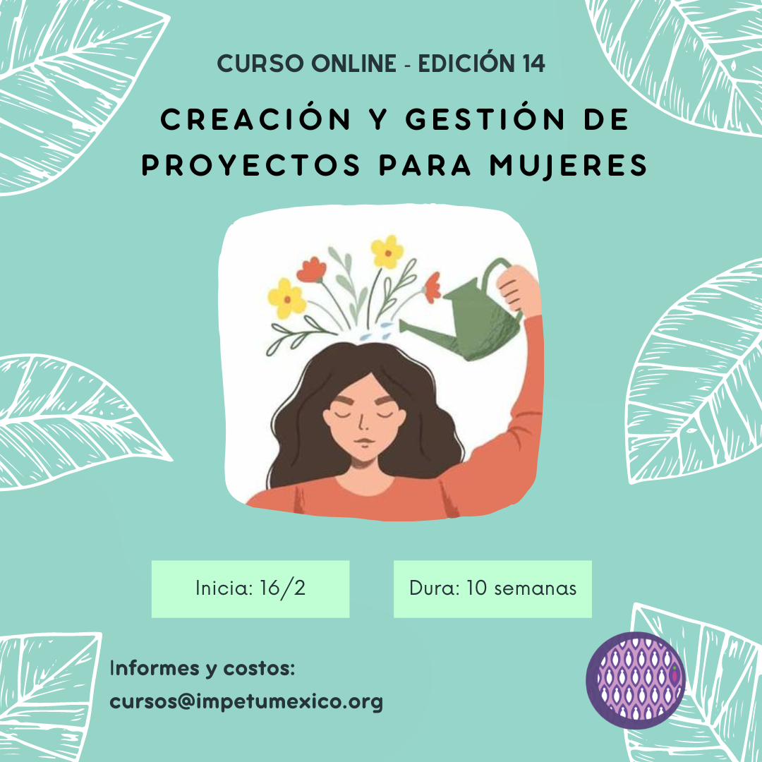 Creación y gestión de proyectos para mujeres – edición 14