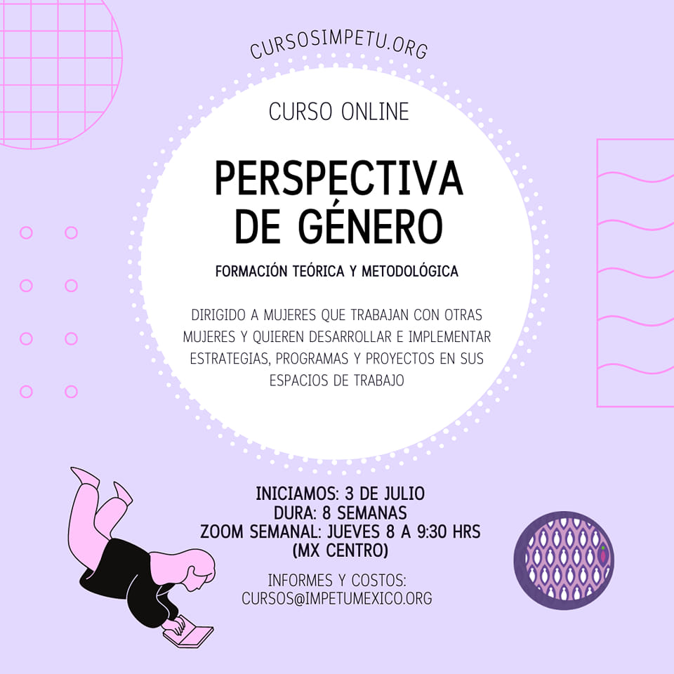 Perspectiva de Género. Formación teórica y metodológica para mujeres. Edición XI.