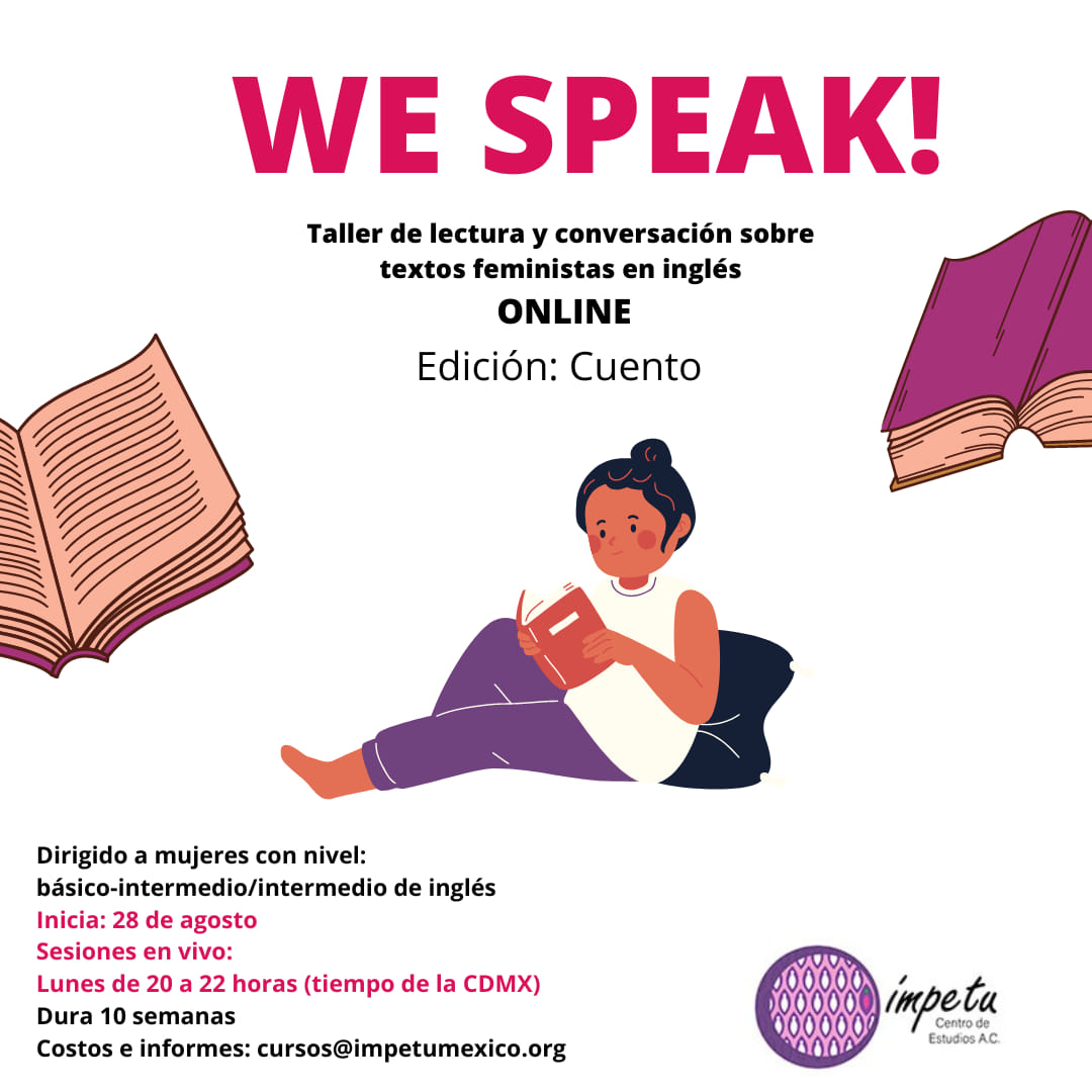 Curso online: We Speak! Edición CUENTO