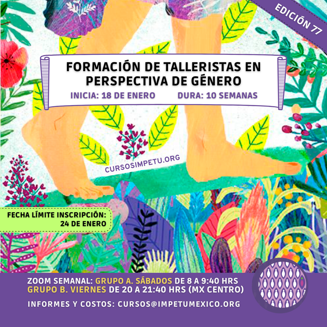 Formación de talleristas en perspectiva de género – Edición 77
