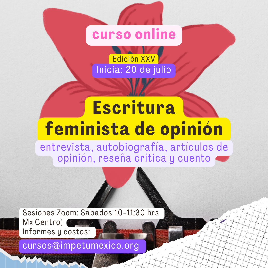 Escritura feminista de opinión – 25