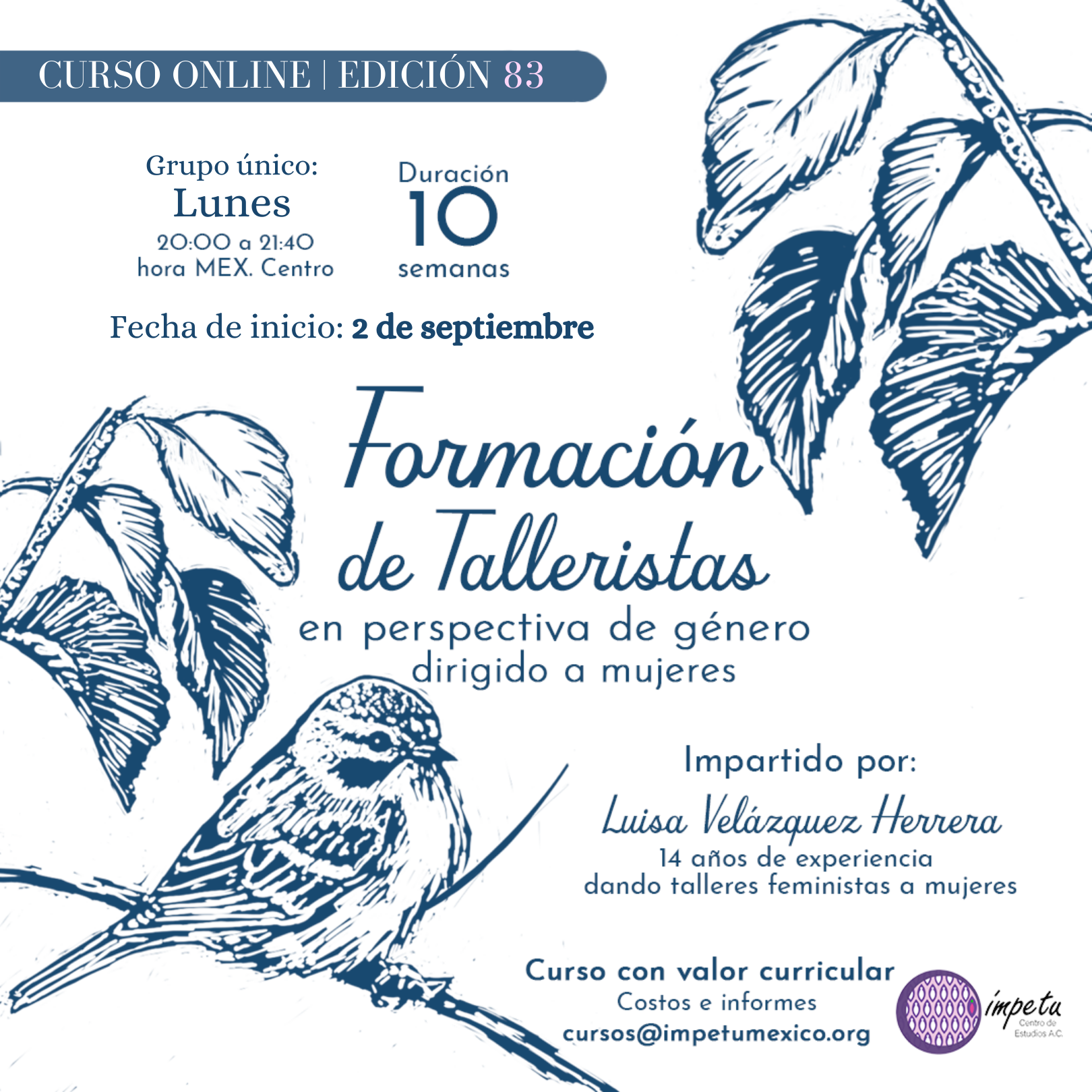 Formación de talleristas en perspectiva de género – 83
