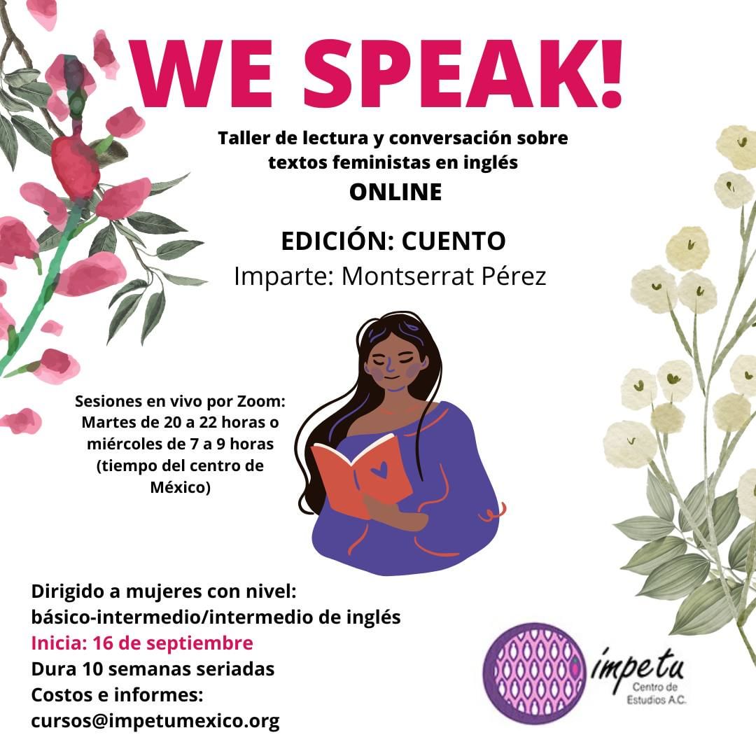 We Speak! Edición: CUENTO