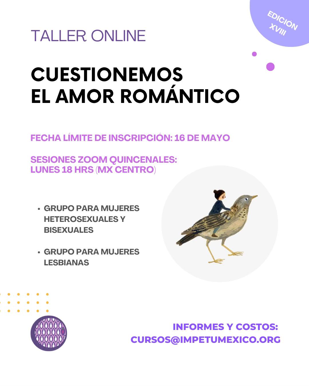 Taller online: Cuestionemos el amor romántico
