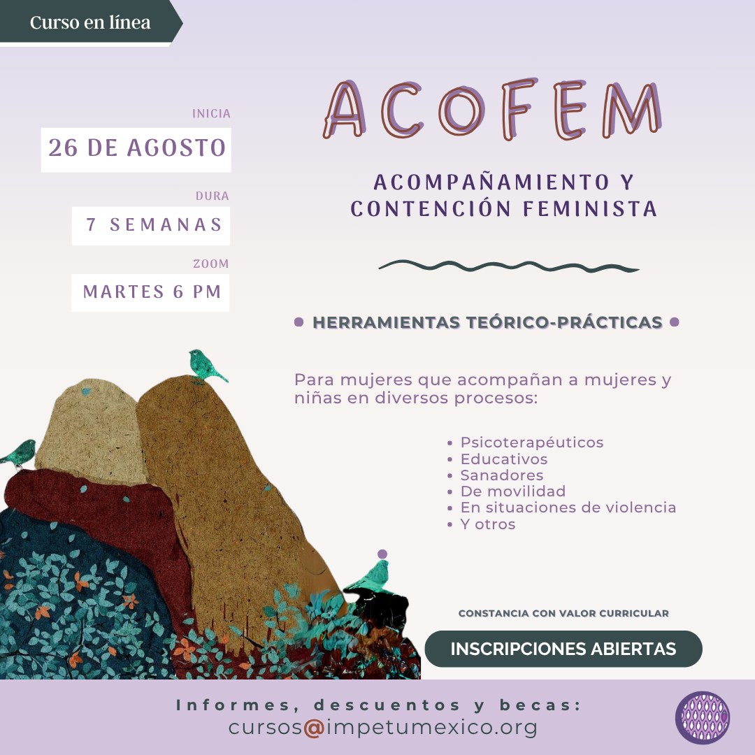 Acompañamiento y contención feminista