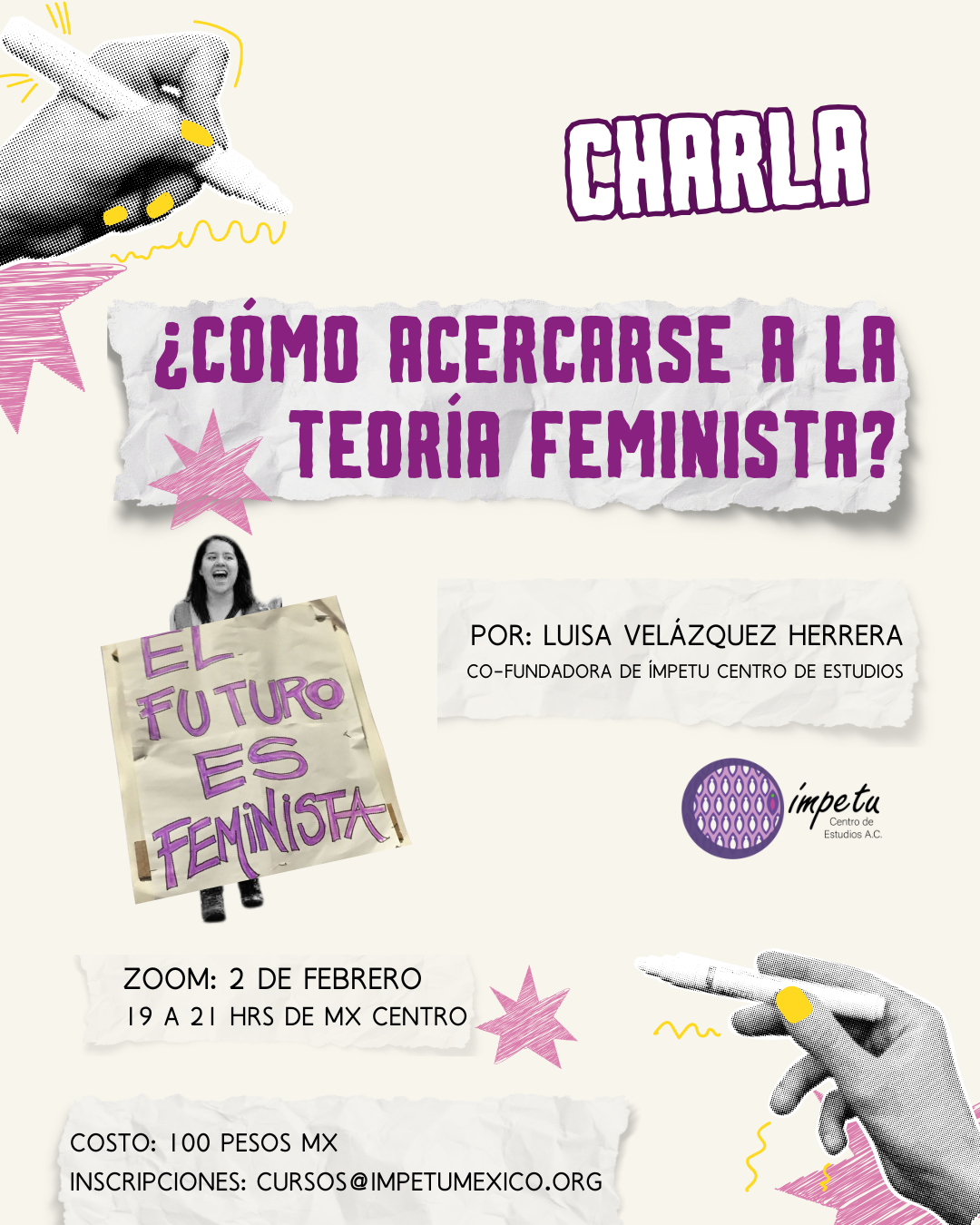 Charla: ¿Cómo acercarse a la teoría feminista?