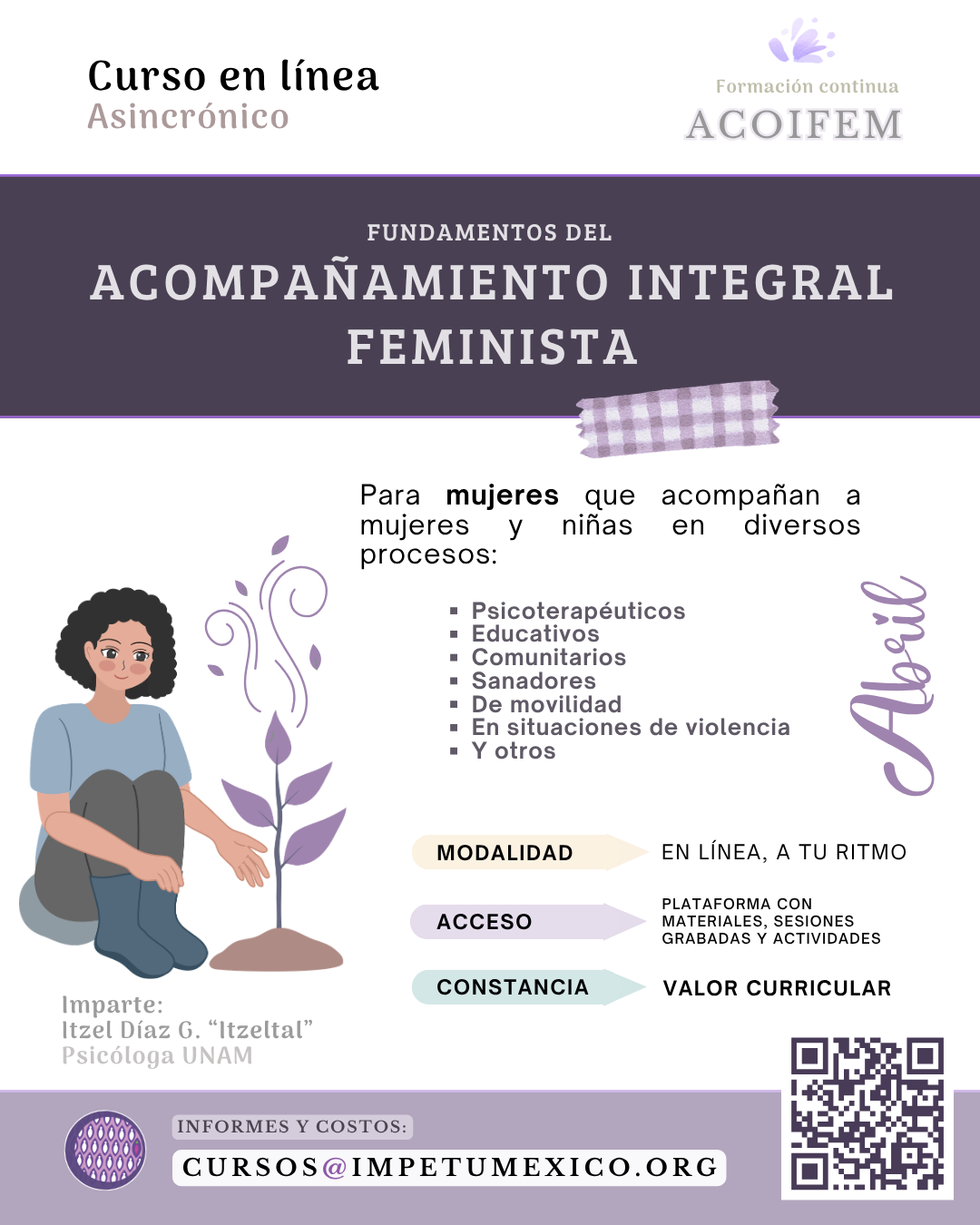 Acompañamiento Integral Feminista – Curso breve