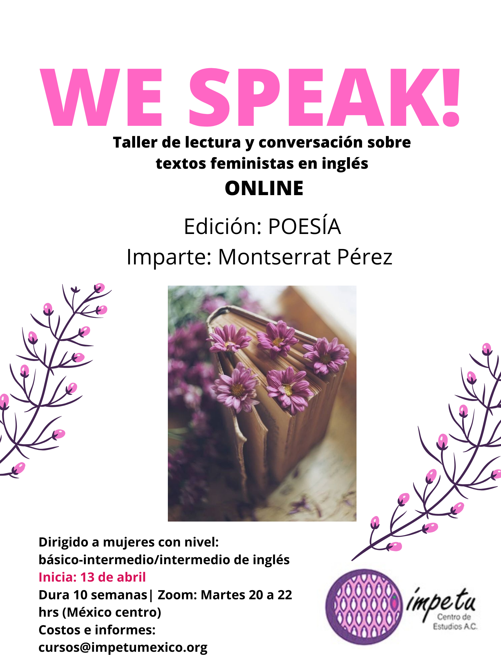 We Speak! Edición: Poesía 