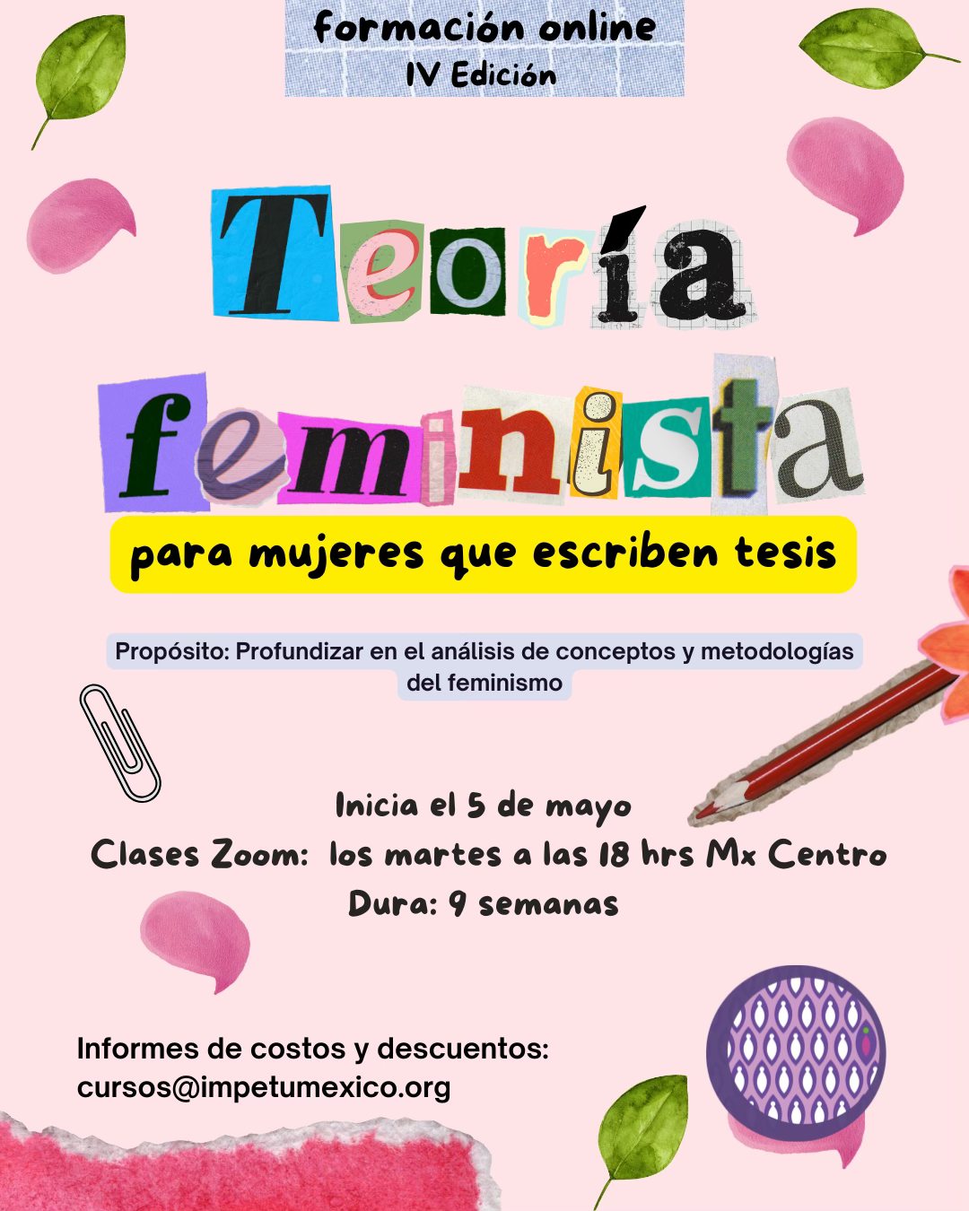 Teoría Feminista para Mujeres que escriben Tesis
