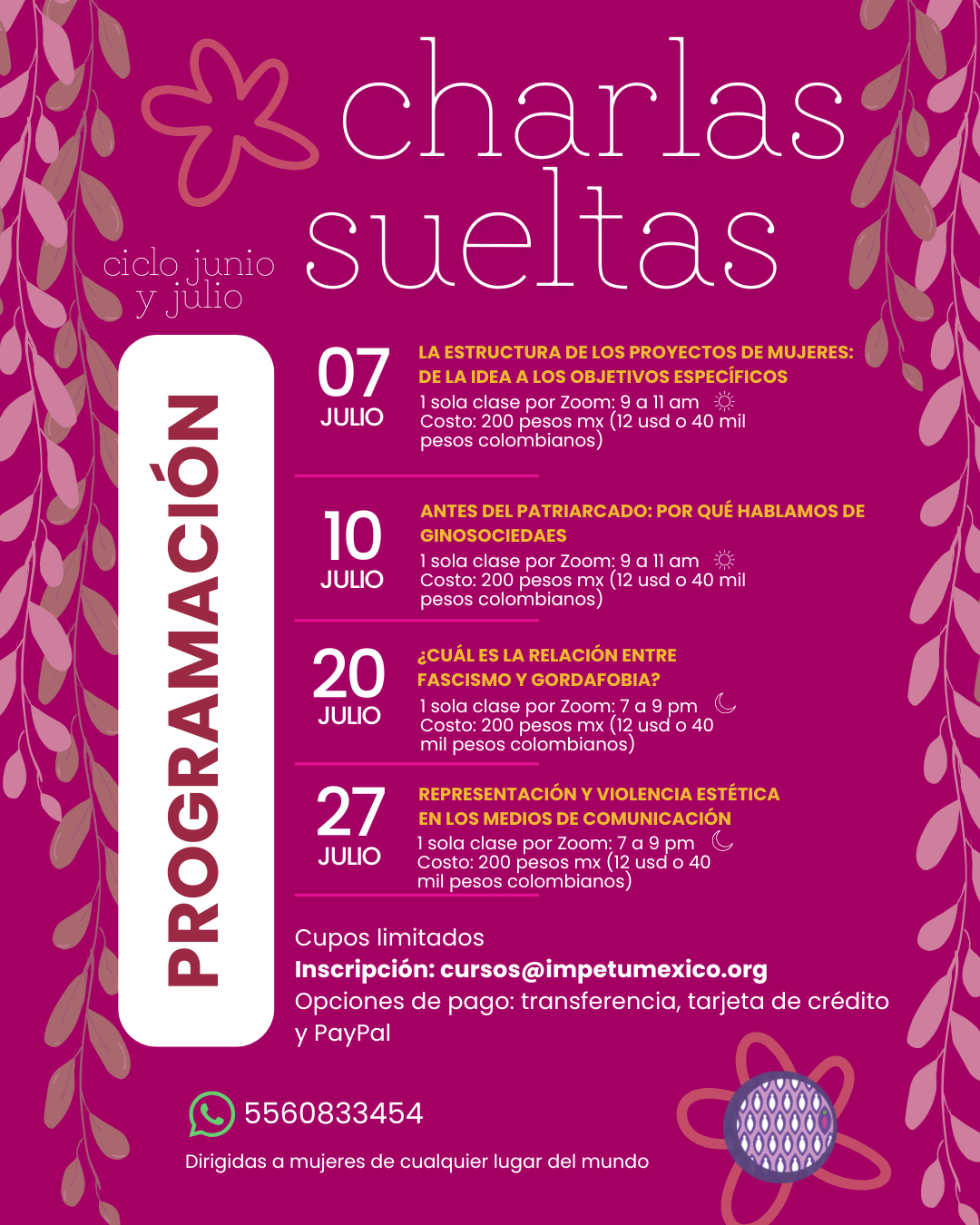 Charlas sueltas