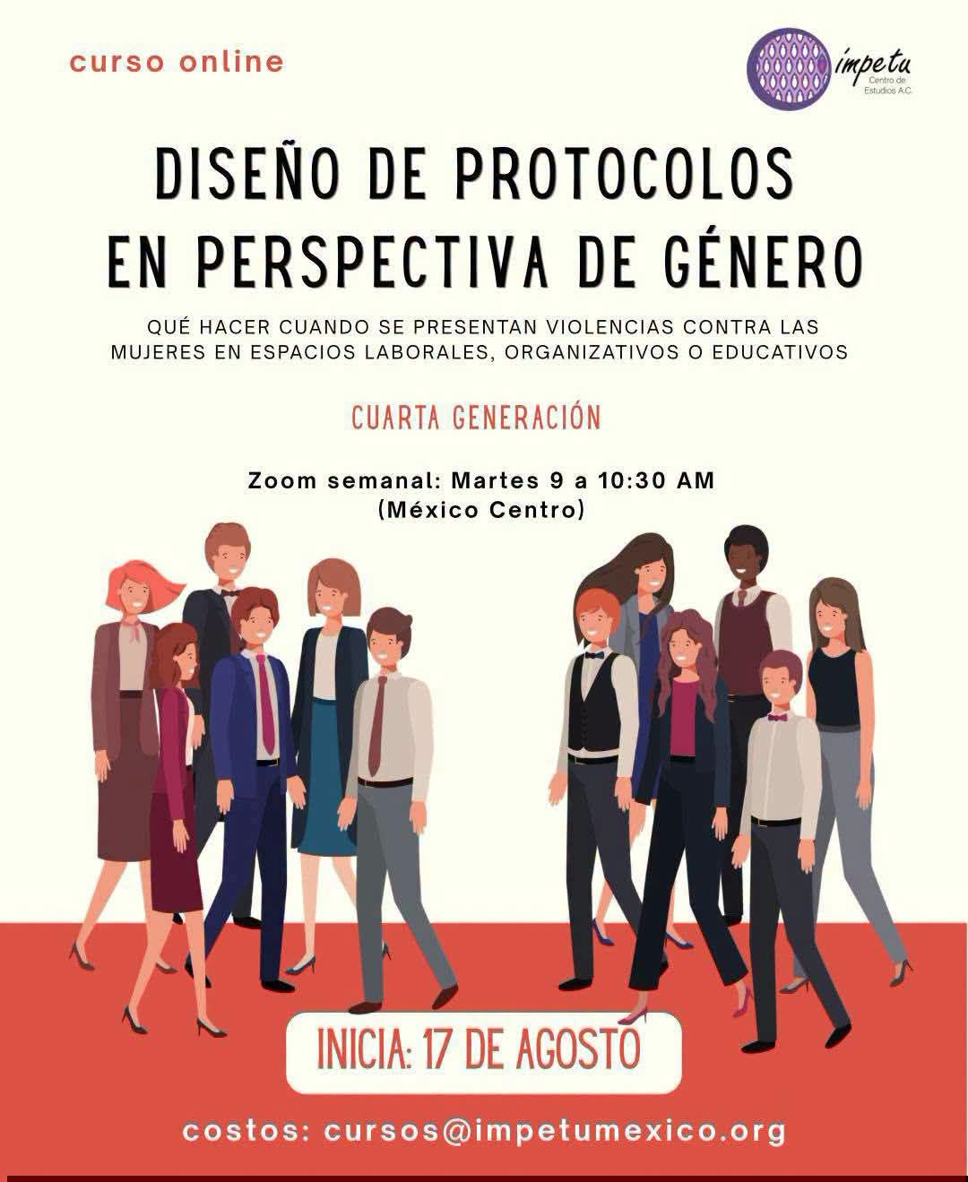 Diseño de protocolos en perspectiva de género